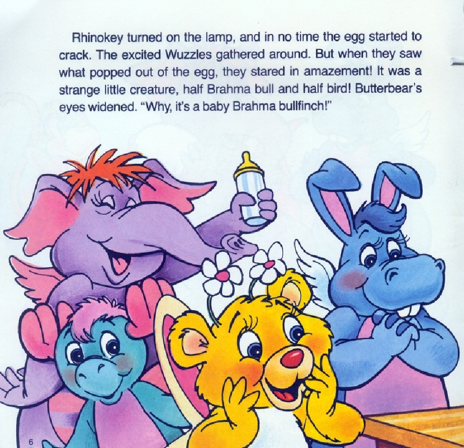 Wuzzles - Eleroo and the Brahma Bullfinch (08),绘本,绘本故事,绘本阅读,故事书,童书,图画书,课外阅读